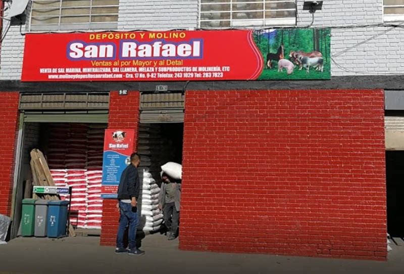 Fachada del local San Rafael